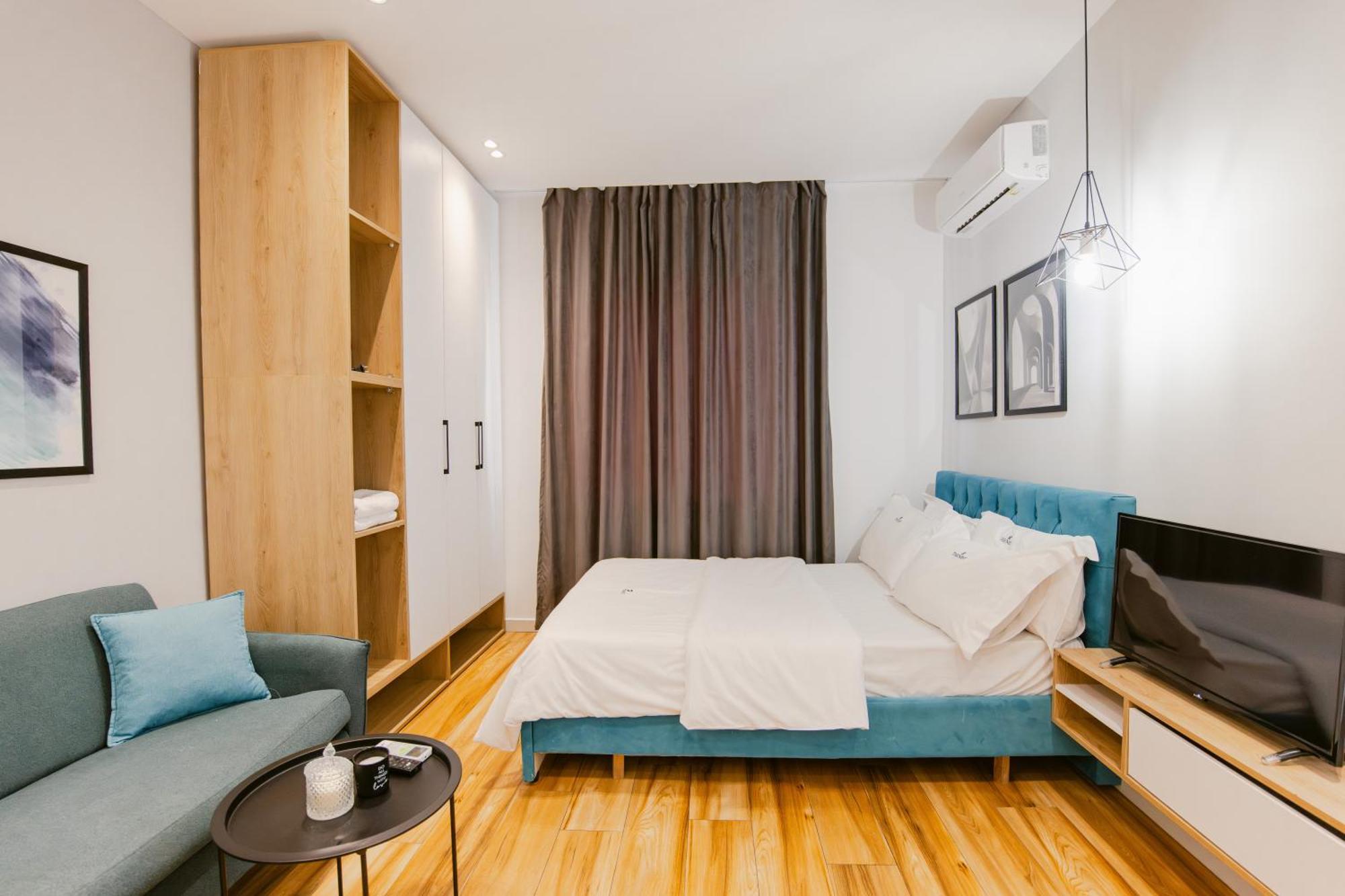 Durres Str Modern Apartments - The Nest Tirana Exteriér fotografie
